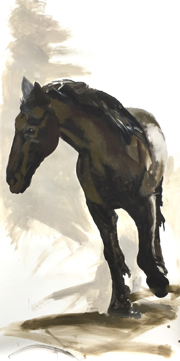 Horse study by Philine van der Vegte 