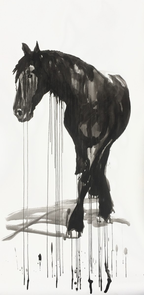 Horse study #8 by Philine van der Vegte 