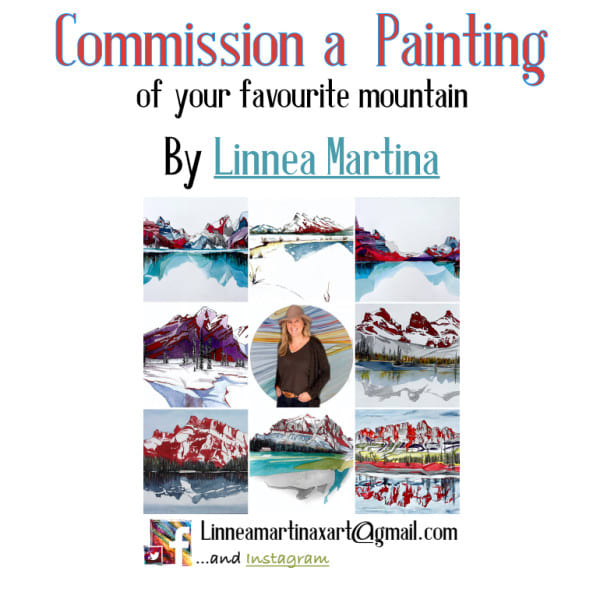 *Commission your Favourite Mountain | Linnea Martina Hannigan 