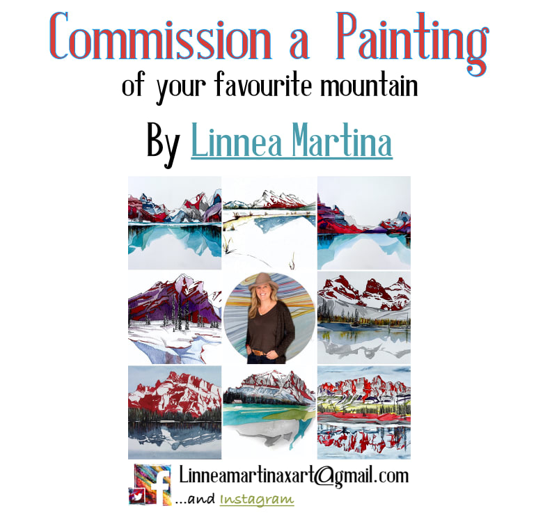 1 | Commission your Favourite Mountain | Linnea Martina Hannigan, Image 1.