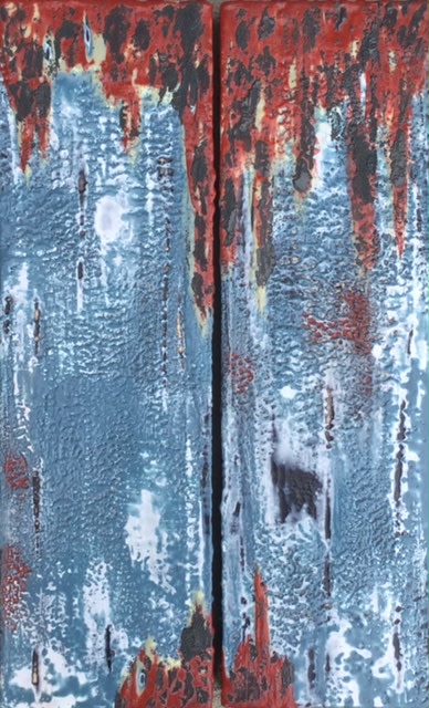 Beneath- Diptych by Linnea Martina  Hannigan 