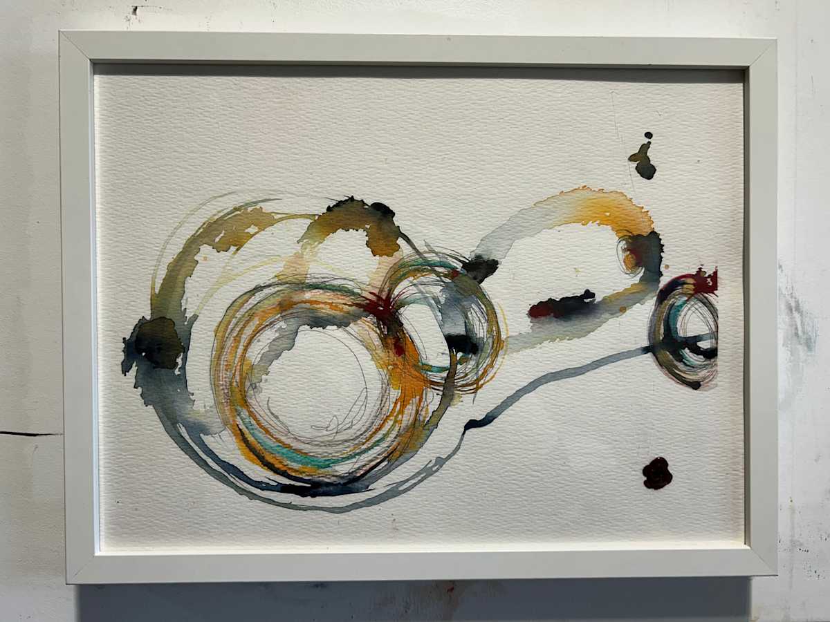 Colour Puddles #4 by Linnea Martina  Hannigan 