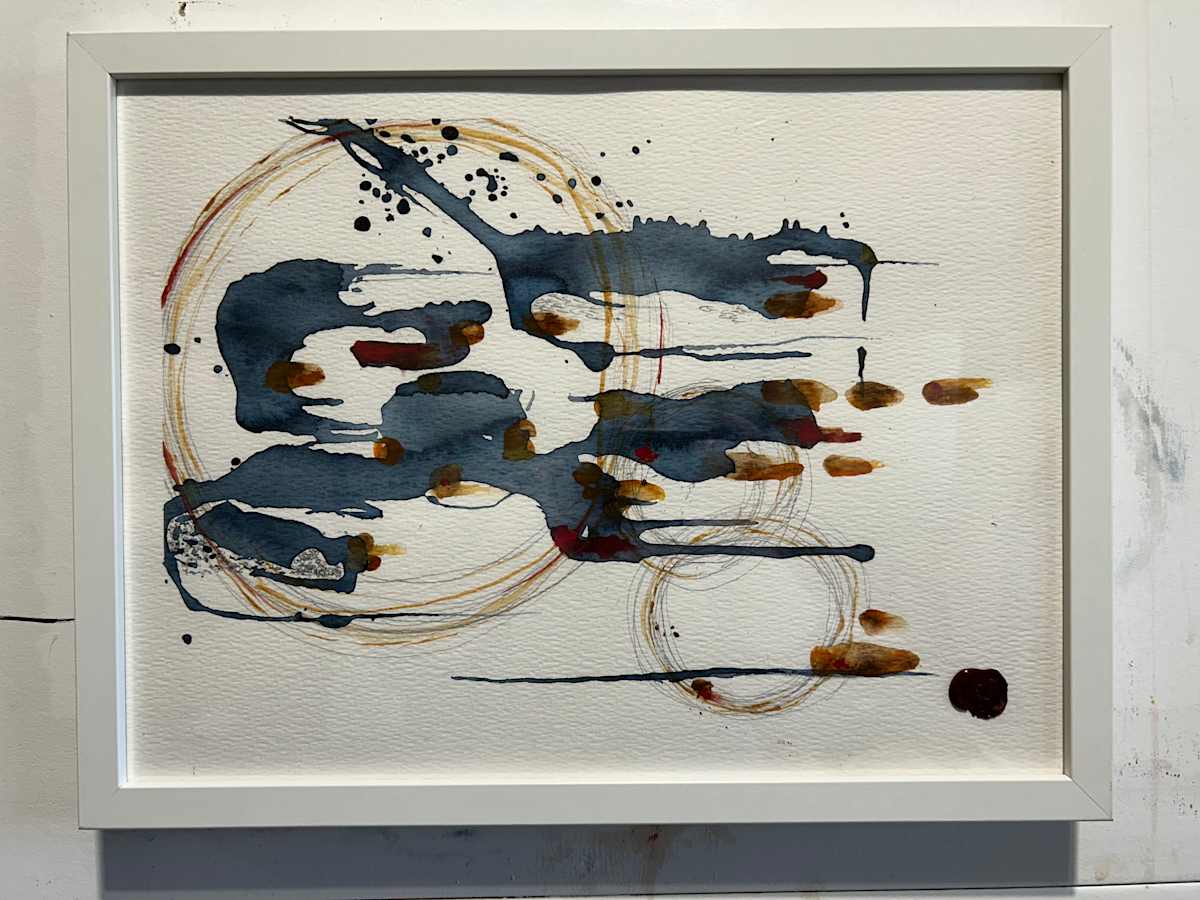 Colour Puddles #3 by Linnea Martina  Hannigan, Image 2.