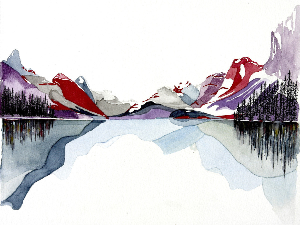 Maligne Lake | Jasper, Alberta* by Linnea Martina  Hannigan 