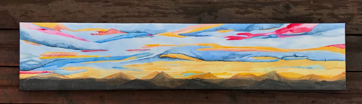 Pastel Sunset by Linnea Martina  Hannigan 