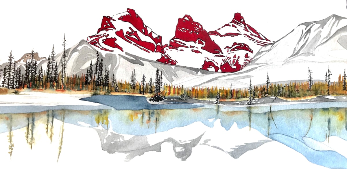 The Three Sisters | Canmore, Alberta by Linnea Martina  Hannigan, Image 1.