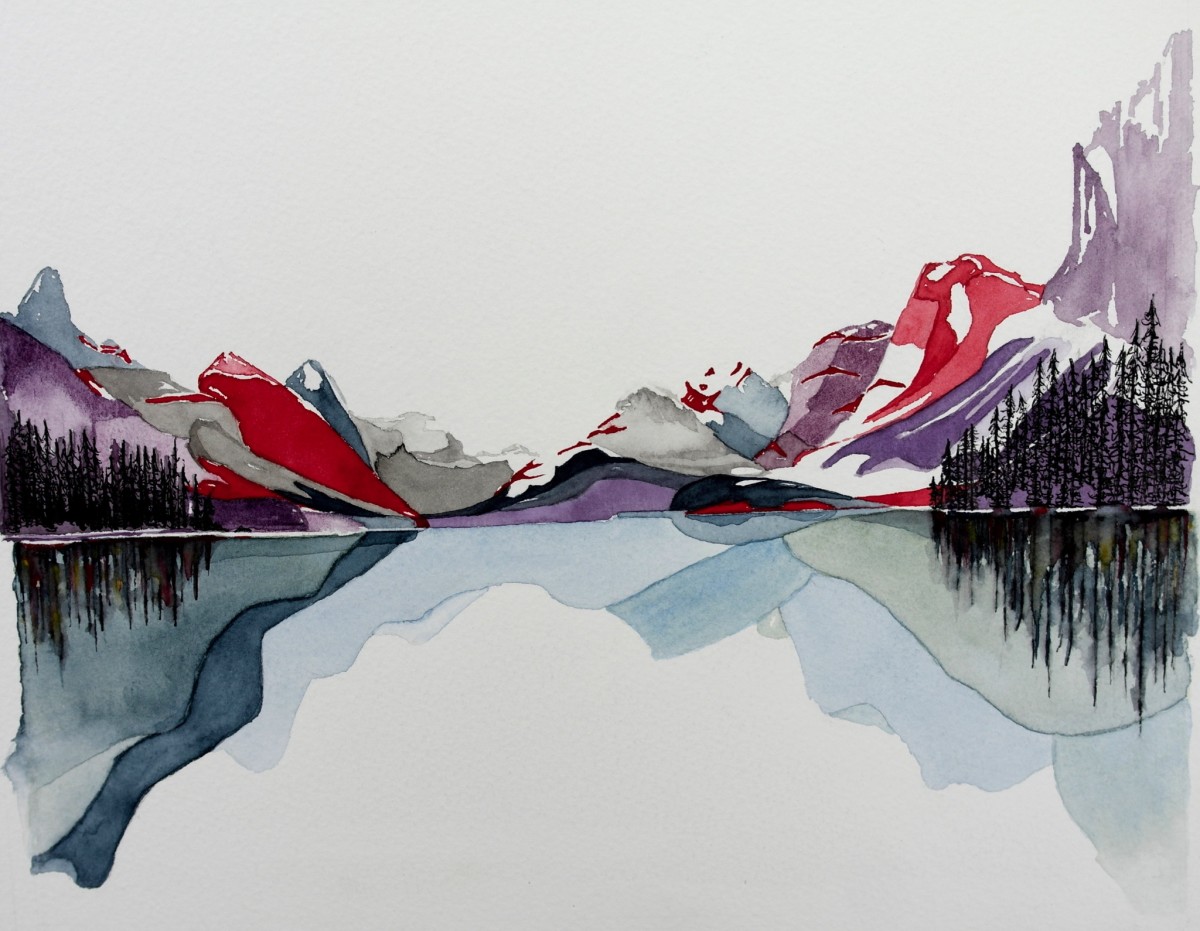 Maligne Lake | Jasper, Alberta | Maligne Lake | Jasper, Alberta by Linnea Martina  Hannigan 