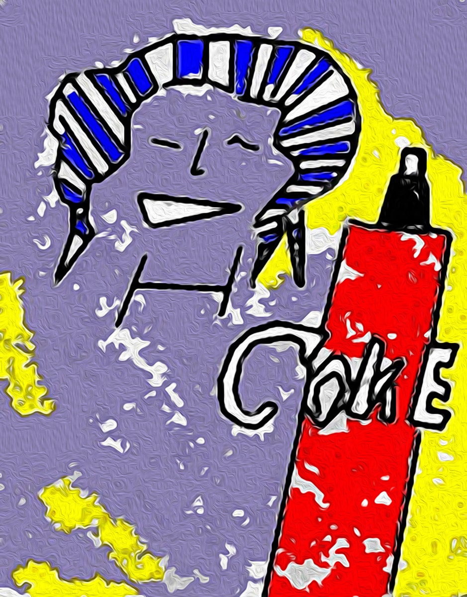 13 Coke Girl, Image 1.