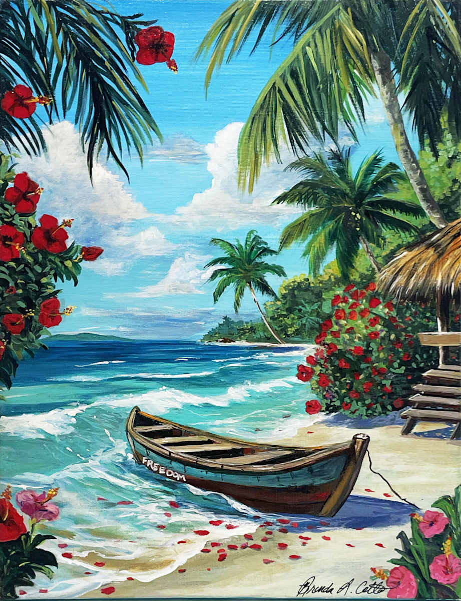 Freedom on the Blue by Brenda Cotto, Image 1.
