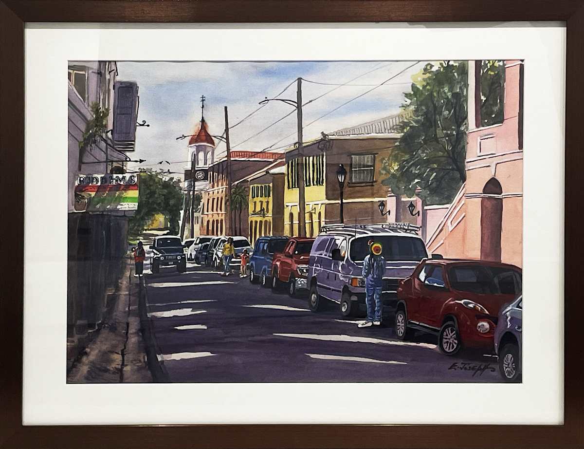A View to the Steeple Building by Elwin Joseph, Image 1.