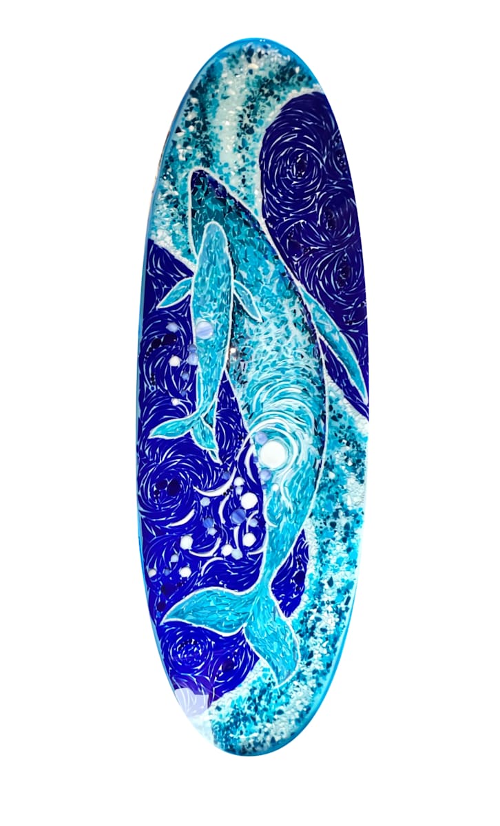 Starry Whales (Coffee Table) by Jona Siverly, Image 1.