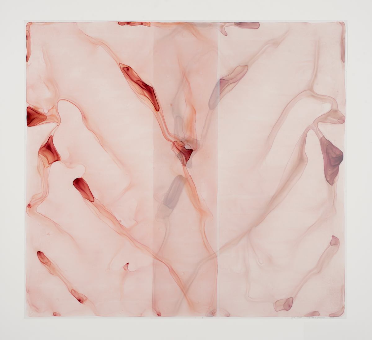 Lily/Heart/Memory #2, 40 x 44" by Dara Mark, Image 1.