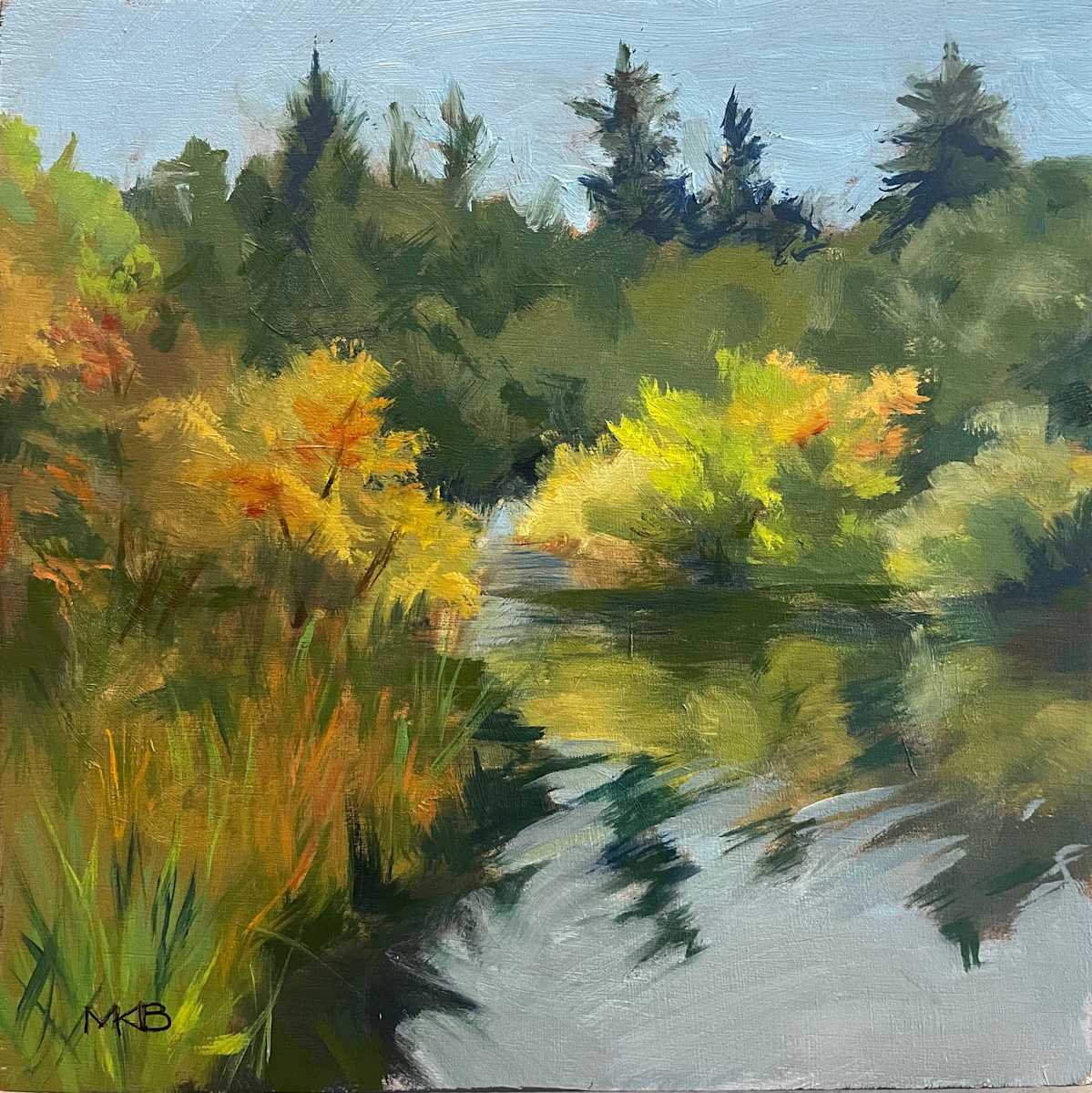 Denver Pond by Mary Bryson 
