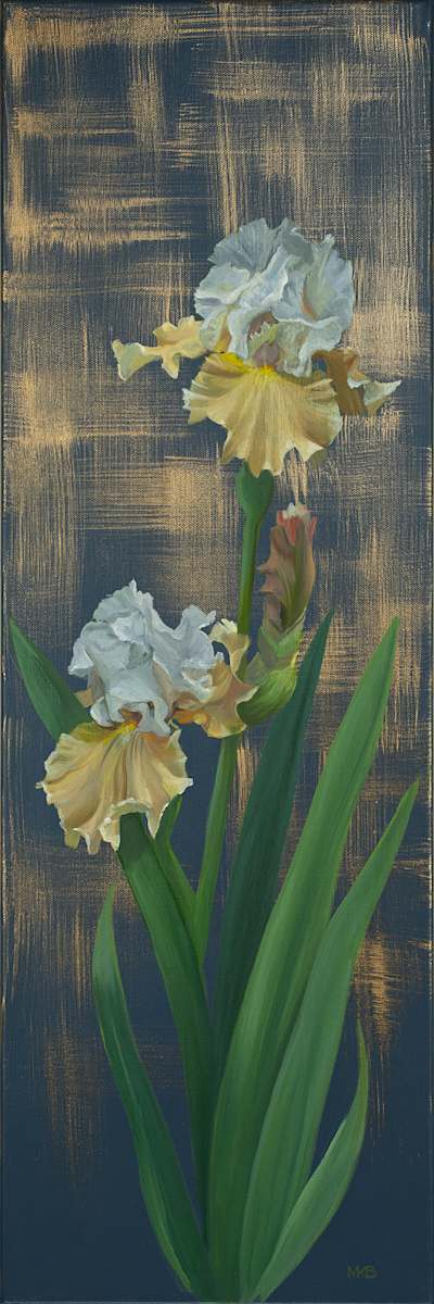 Iris, Touched Gold by Mary Bryson, Image 1.