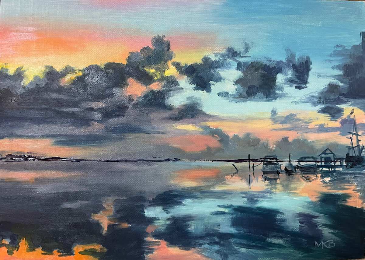 Rorschach Marina by Mary Bryson 