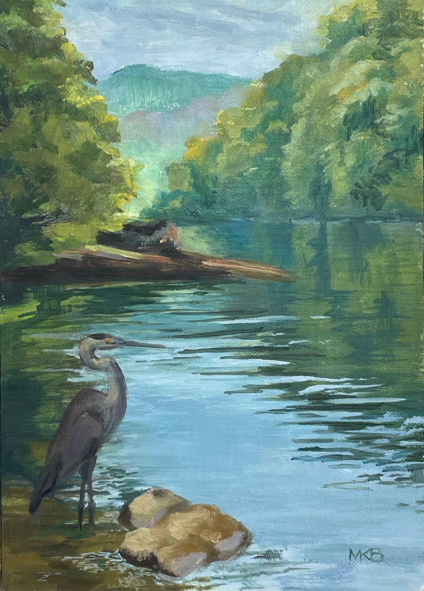 'Scanning For Fish' by Mary Bryson 