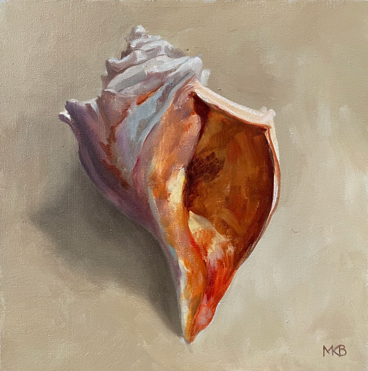 Shell Portrait by Mary Bryson 