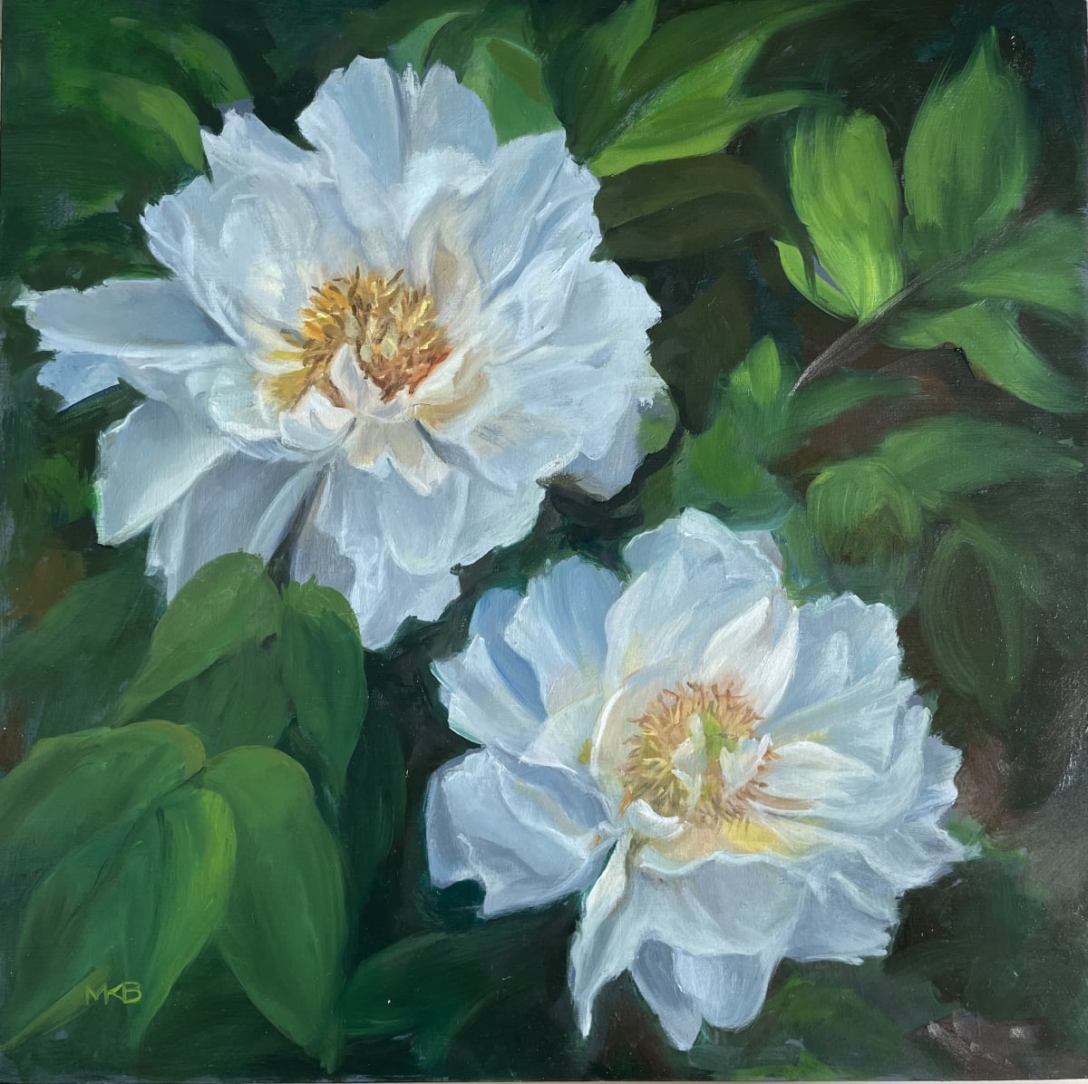 White Ruffles by Mary Bryson 