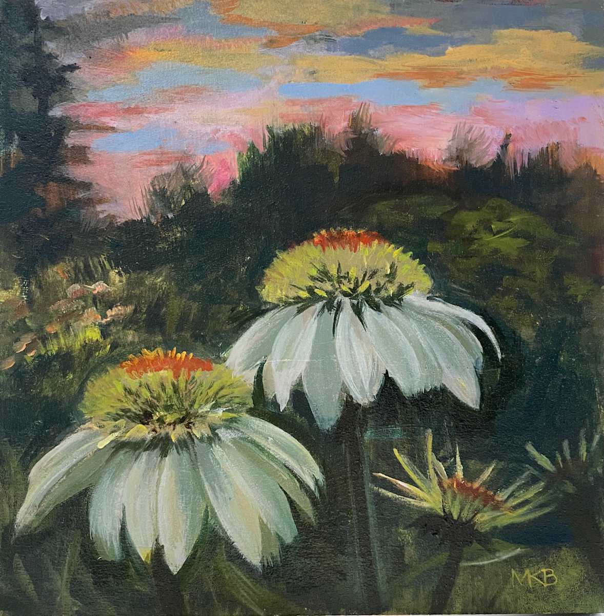 White Swan at Twilight by Mary Bryson, Image 1.
