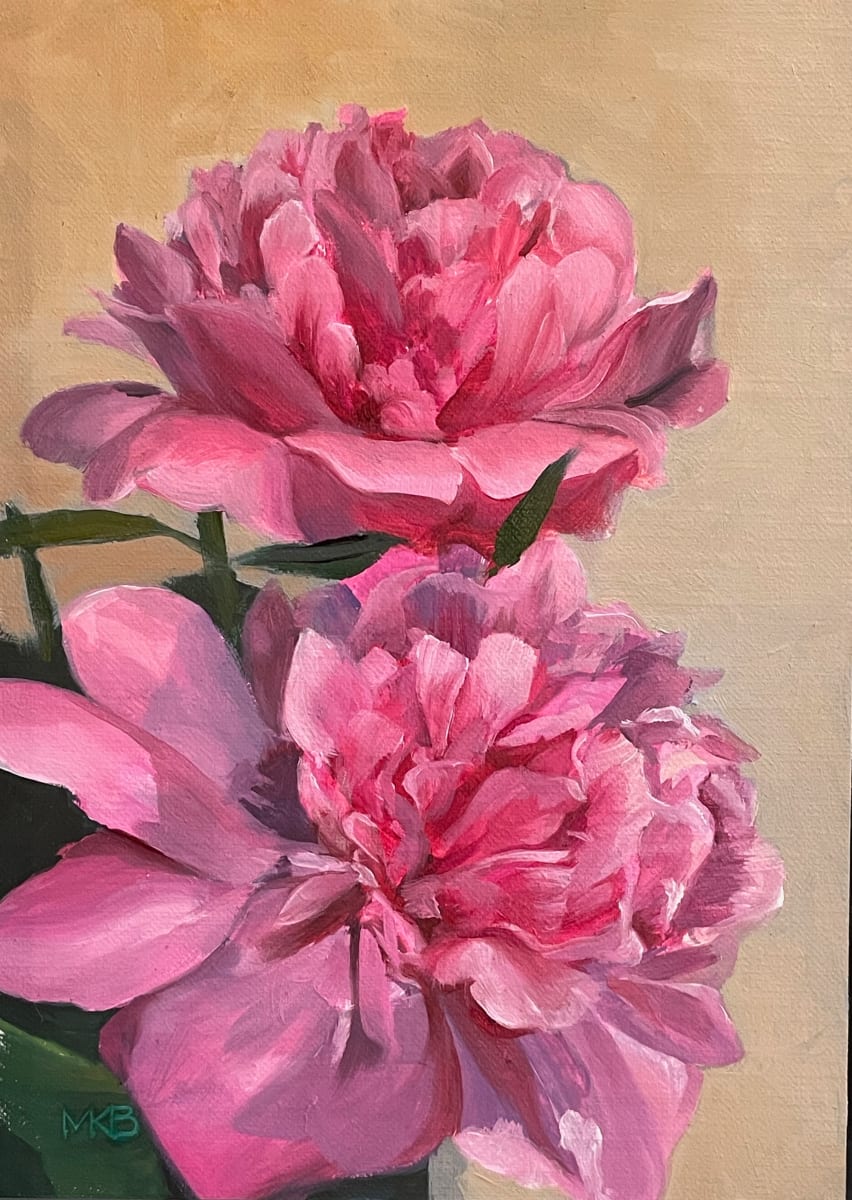 Brooklyn Peonies by Mary Bryson 