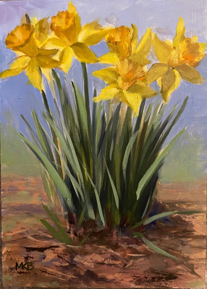 Daffodils At The Fair by Mary Bryson 