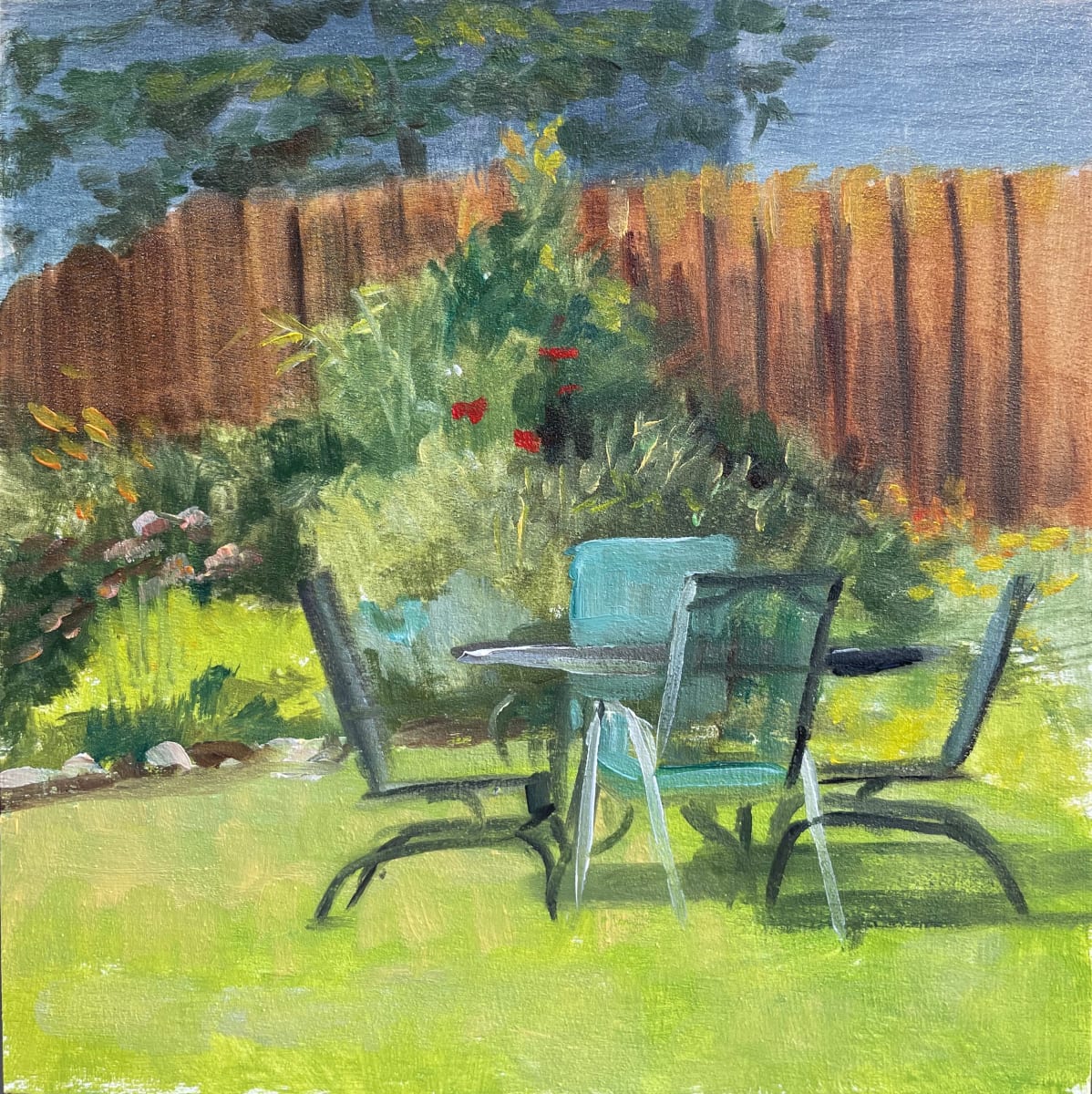 Day 3 'Lunch Nextdoor' by Mary Bryson, Image 1.