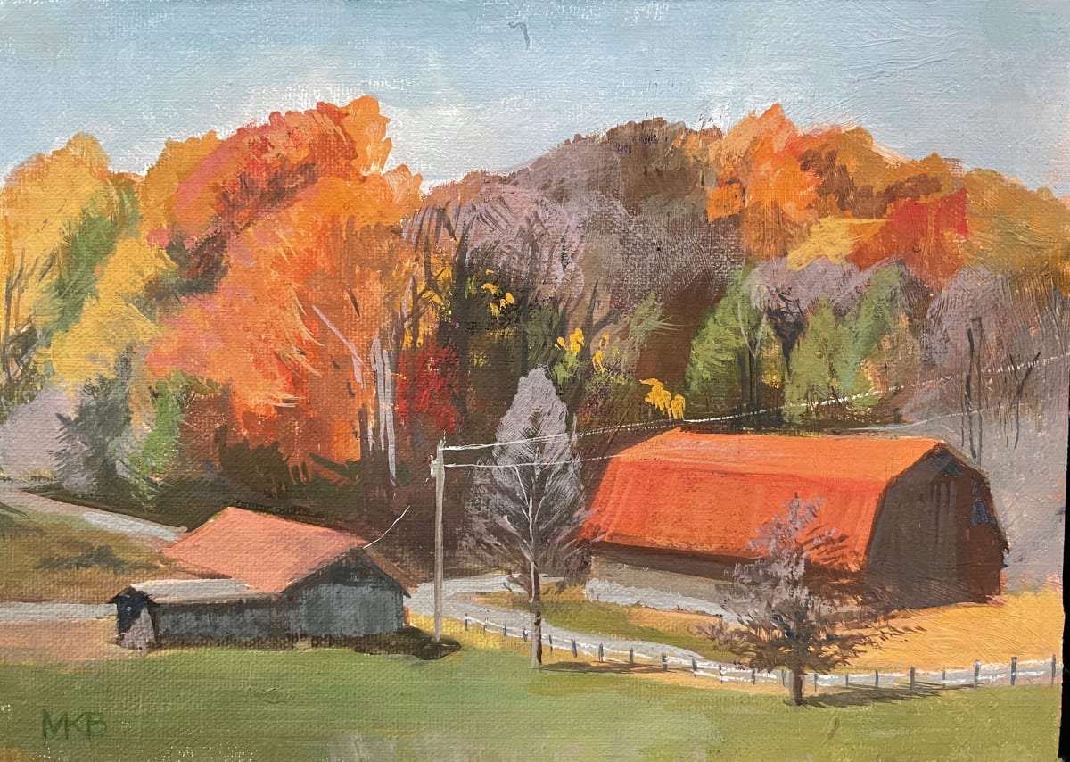 Looking Towards the Blacksmiths by Mary Bryson, Image 1.