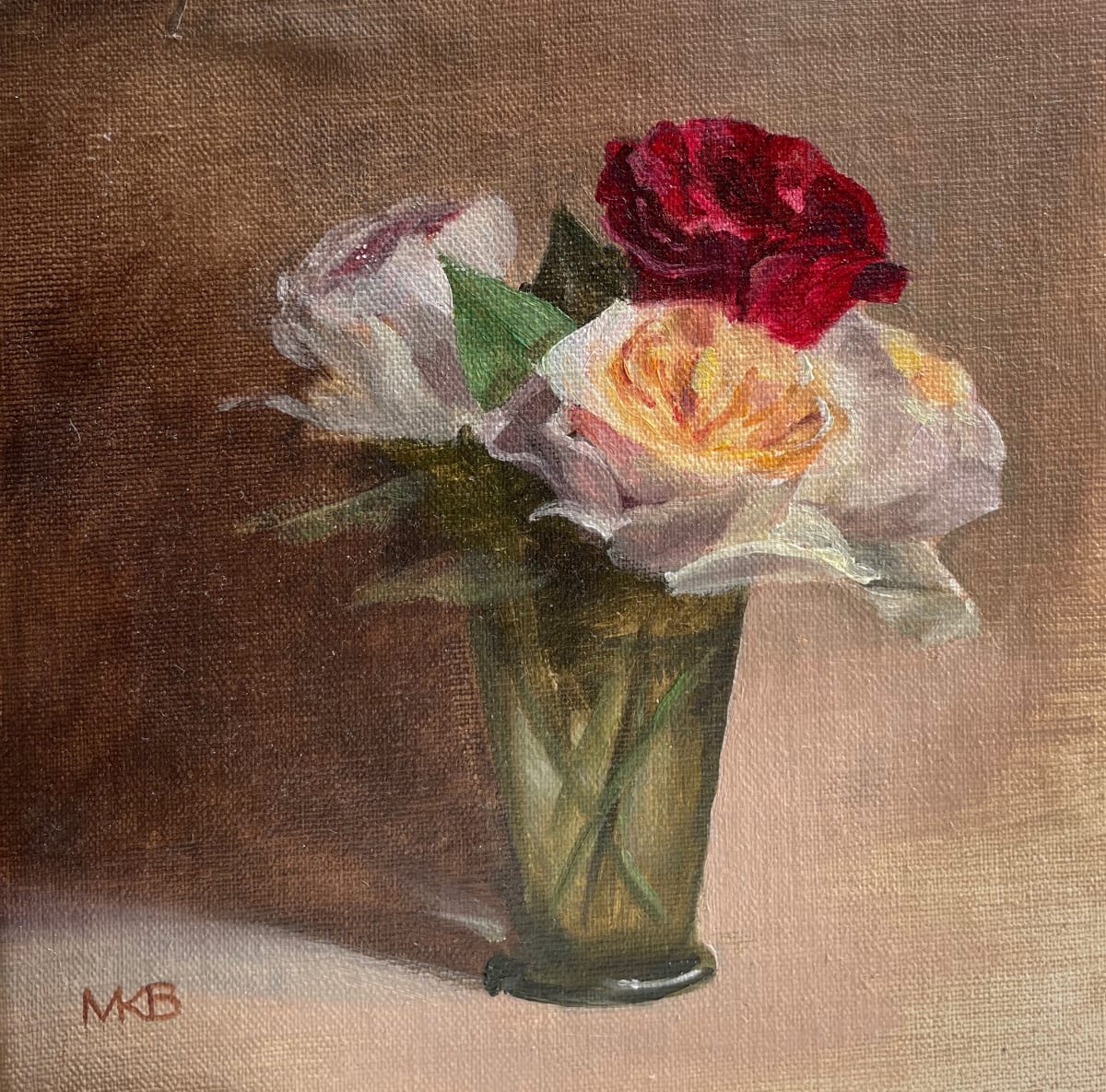 Small Study of Roses by Mary Bryson 