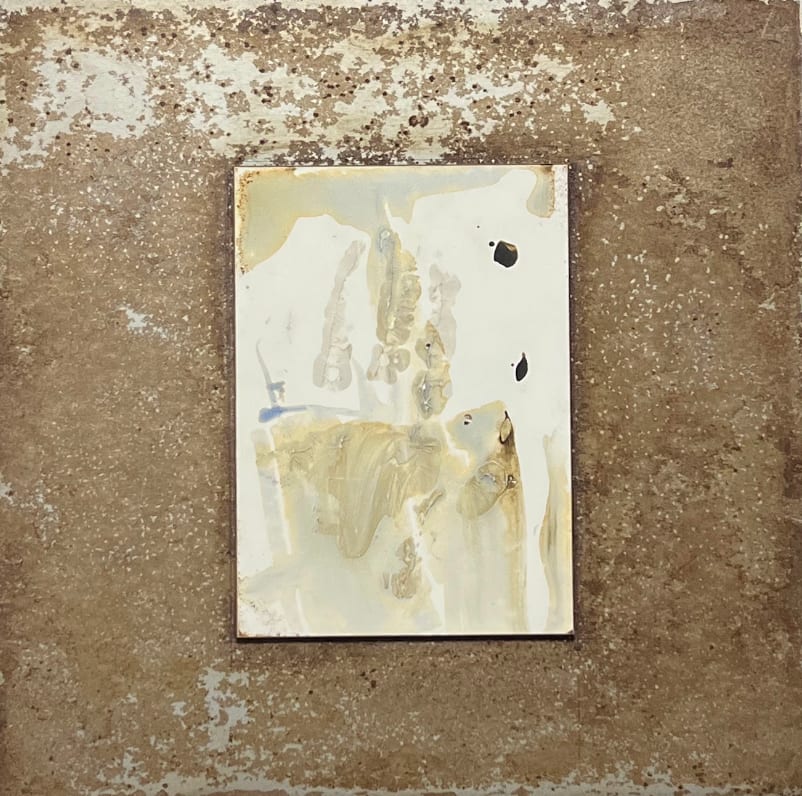 Metal Tablet - 003 by Maria Cerro 