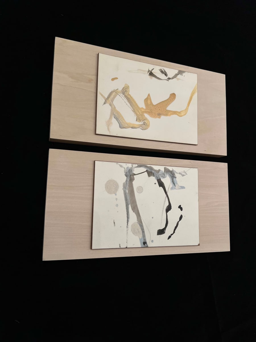 GOLD AND SILVER GESTURES by Maria Cerro 