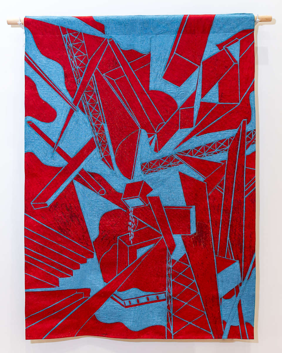 Derecho by Maya Ciarrocchi  Image: Derecho
2025
Jacquard Tapestry
72 x 52 inches