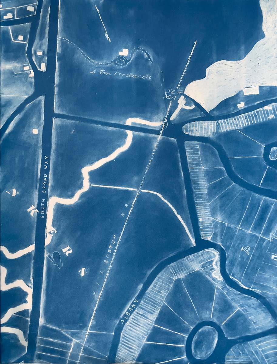 South Broadway by Maya Ciarrocchi  Image: South Broadway
2020
Cyanotype on Paper
24 x 18 inches
2 of 3
1 AP
