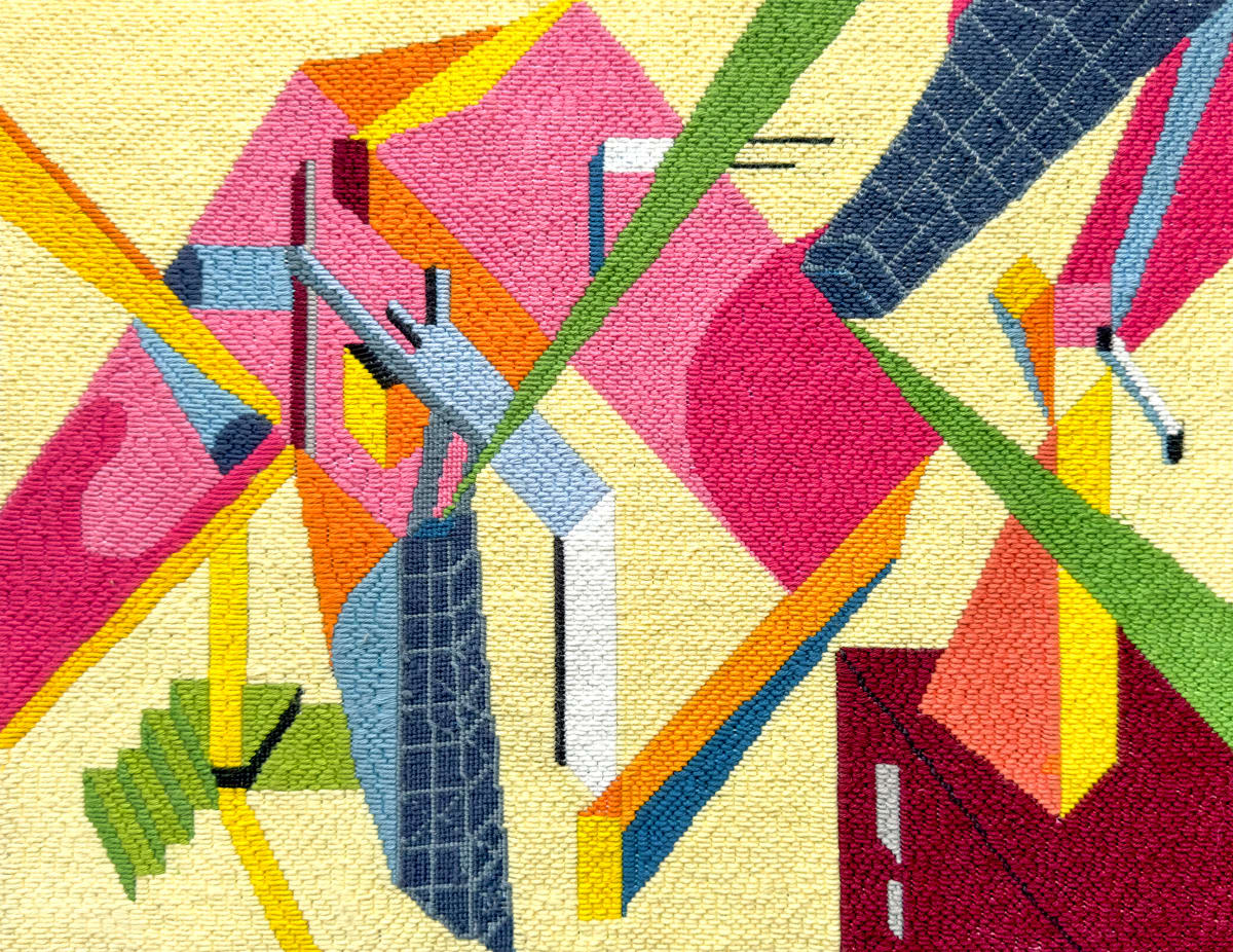 Super Outbreak by Maya Ciarrocchi  Image: 2023 
Tapestry thread on needlepoint canvas
18 x 20 inches
