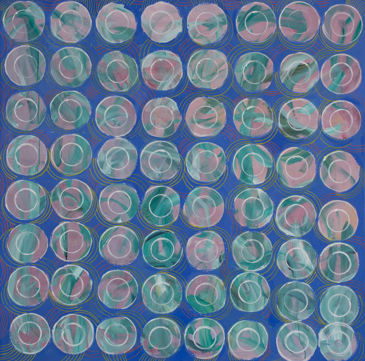 God Works Through Me. by Britt Michaelian  Image: 
Healing for:
Third Eye: Expansion of Heart-Centered Consciousness
 
 
Mixed Media:
Reiki, Selenite, Rose Quartz, Amethyst, Rainbow Fluorite, Thulite, Blue Apatite, Acrylic on canvas