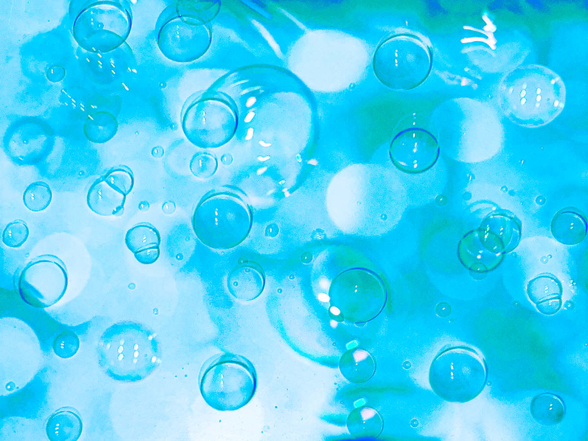 Effervescent, Turquoise by Pamela Beck, Image 1.