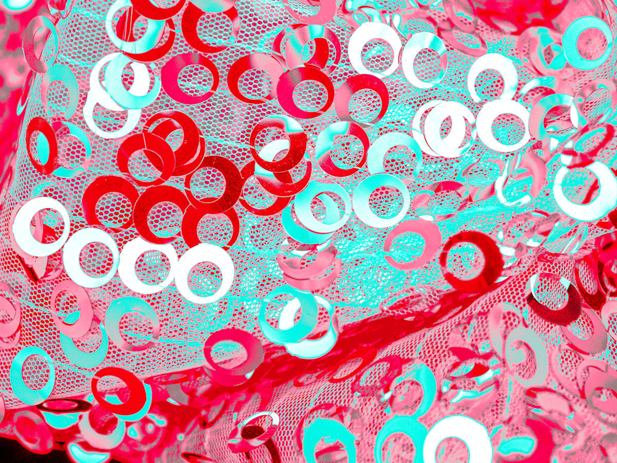 Disco Diva, Rouge - Mint by Pamela Beck 