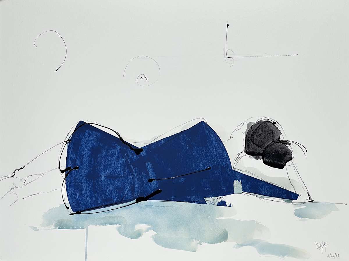 Bryn Reclining by Eric Saint Georges 