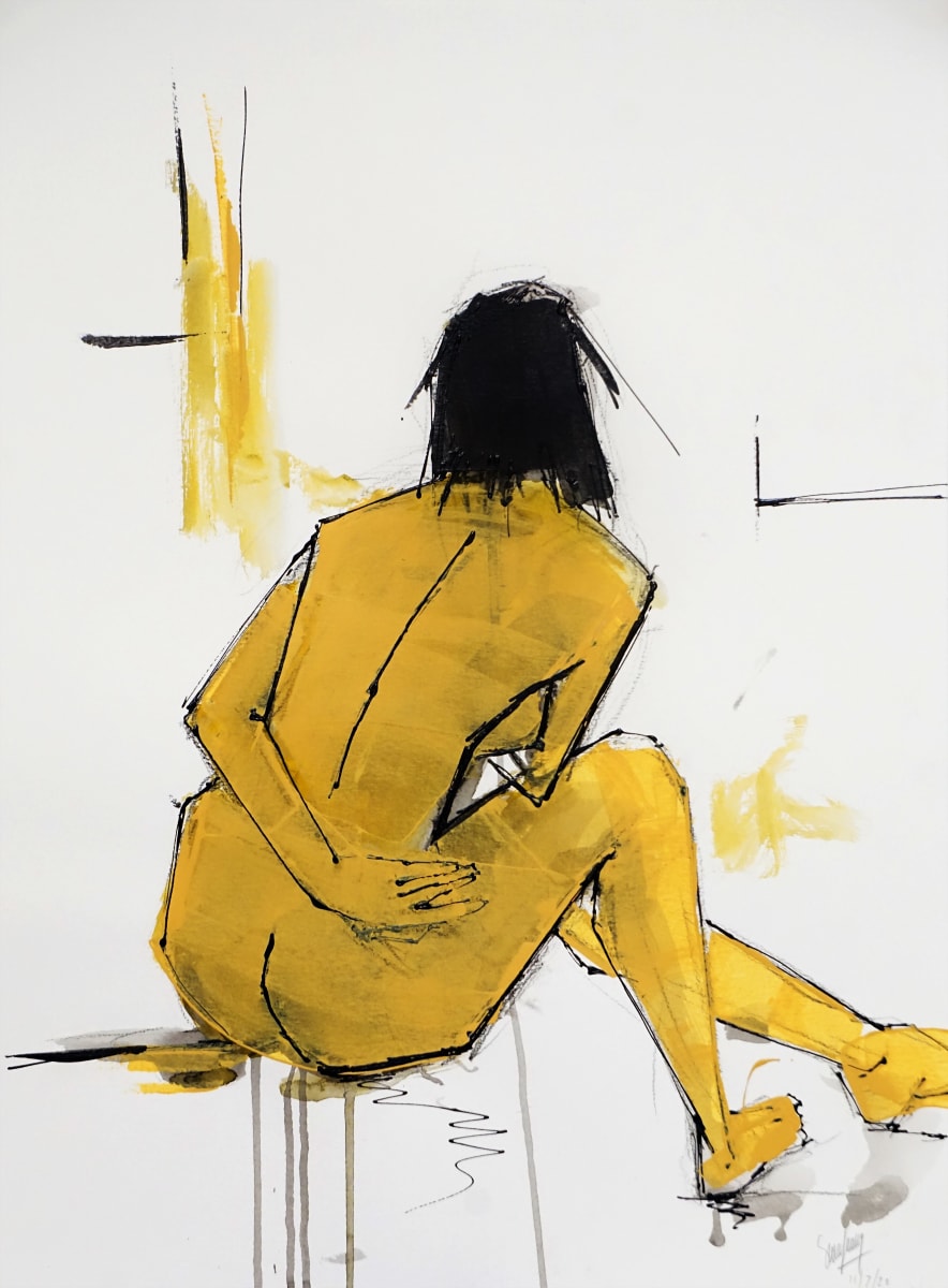 Hensley in Yellow by Eric Saint Georges 