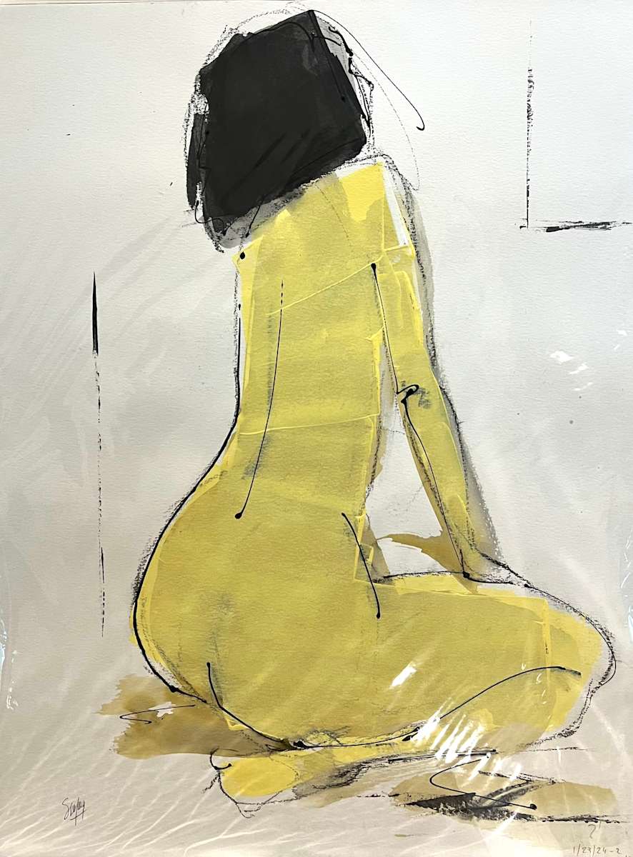 Bryn in Yellow by Eric Saint Georges 