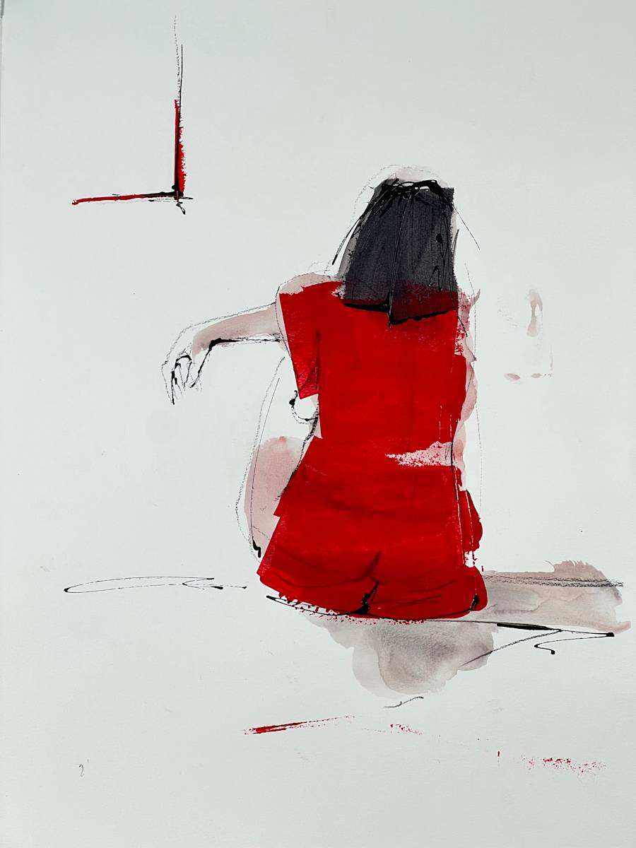 Tracy in Red by Eric Saint Georges 