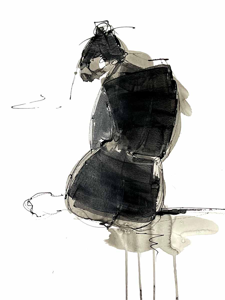Hensley in Black by Eric Saint Georges 