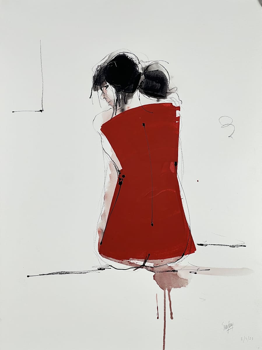 Maile in Red by Eric Saint Georges 