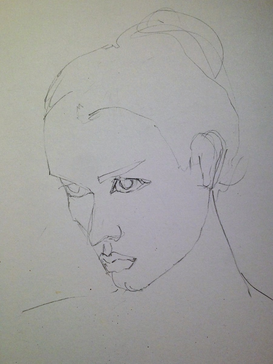 Portrait by Eric Saint Georges 