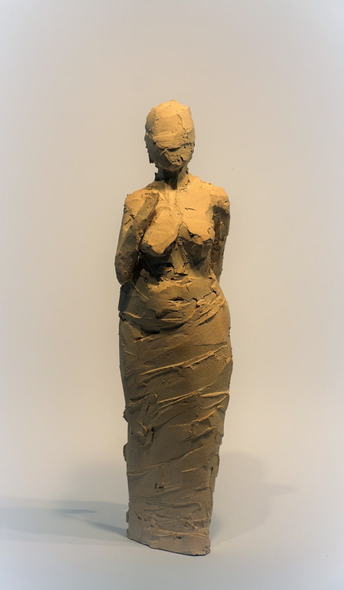 Beebe Standing with dress by Eric Saint Georges 