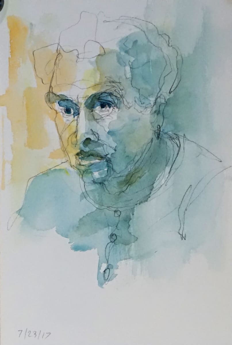 Portrait by Eric Saint Georges 
