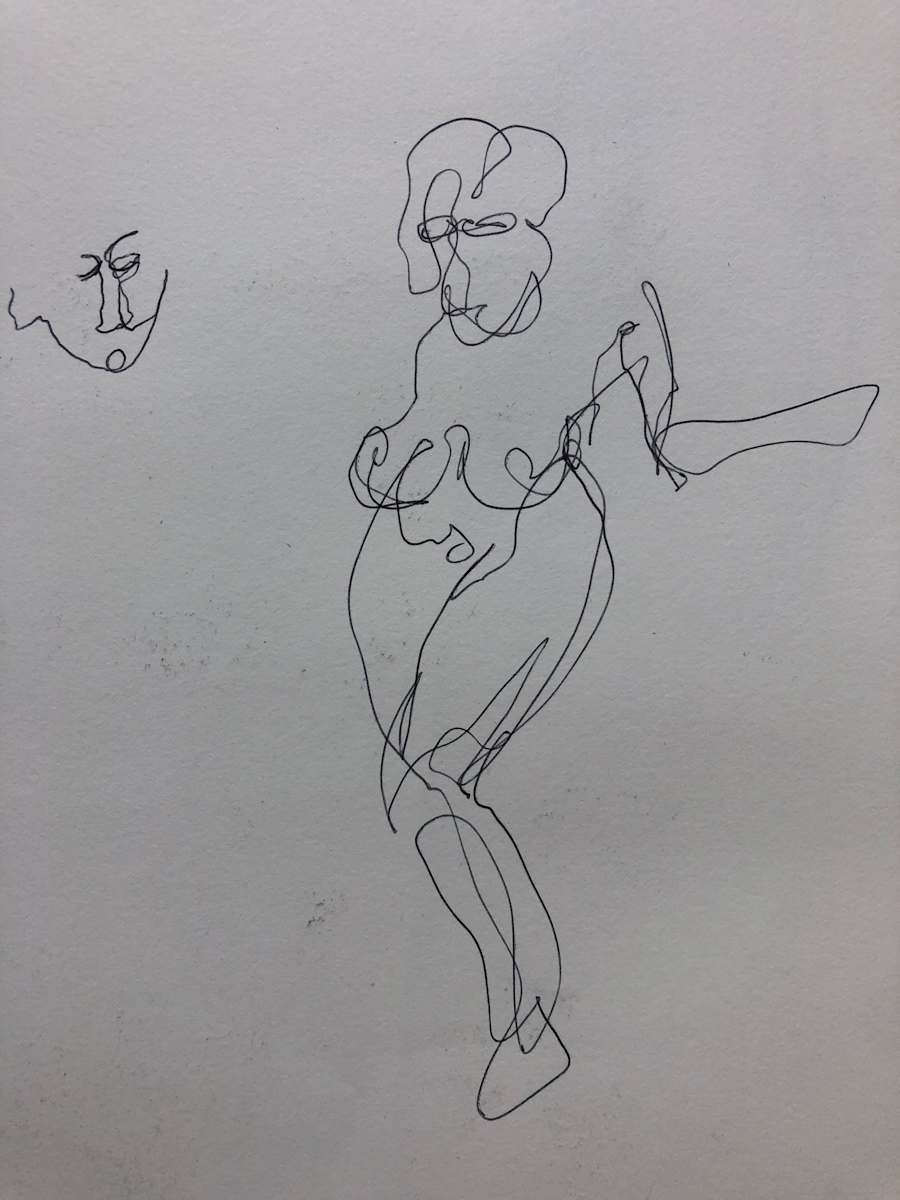 Continuous Line by Eric Saint Georges, Image 1.