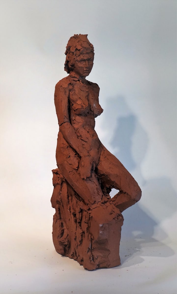 Eliza standing by Eric Saint Georges 