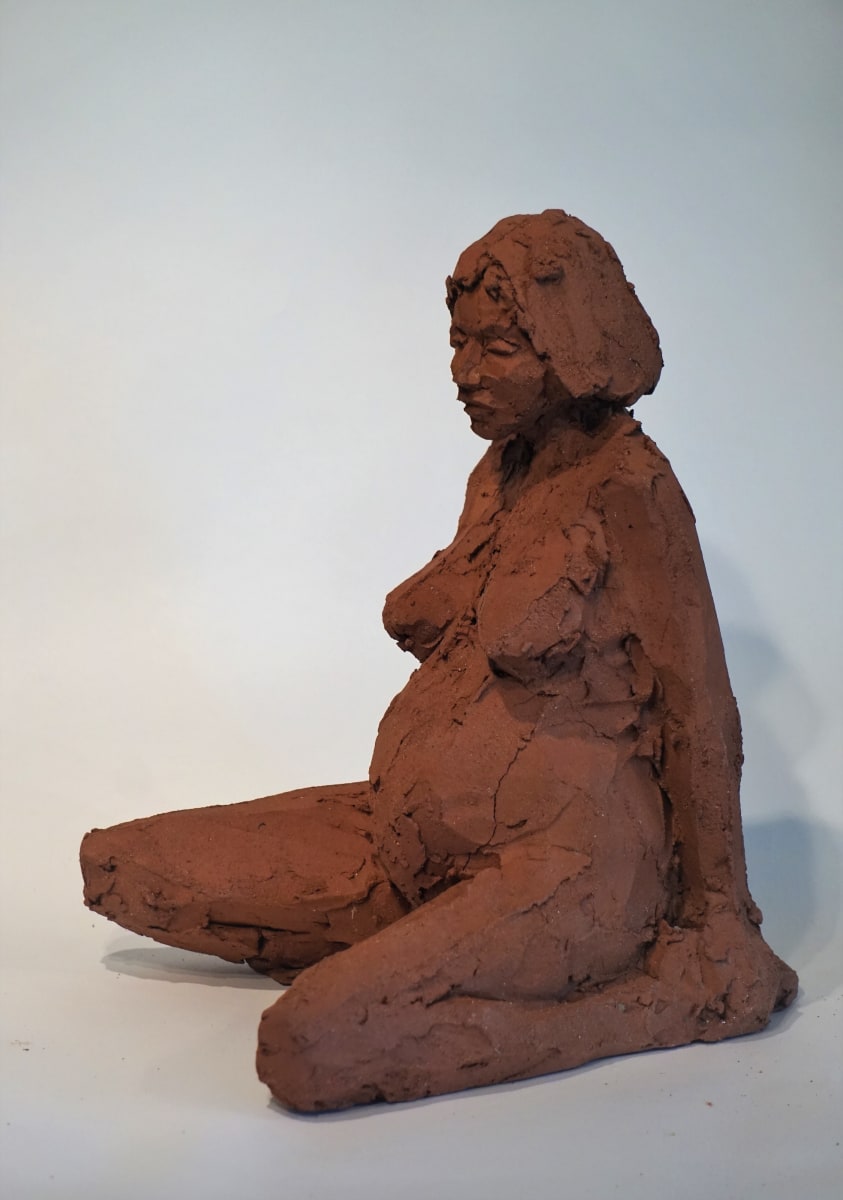 Pearl pregnant Sitting 1 by Eric Saint Georges 