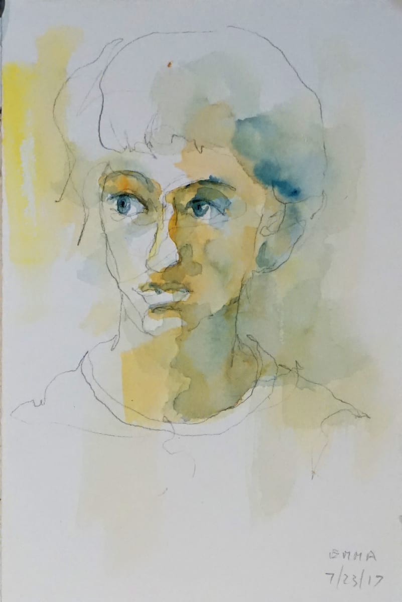 Portrait by Eric Saint Georges 