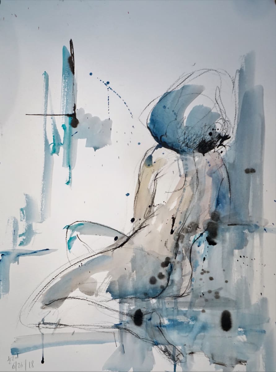 In a Blue Mood by Eric Saint Georges 